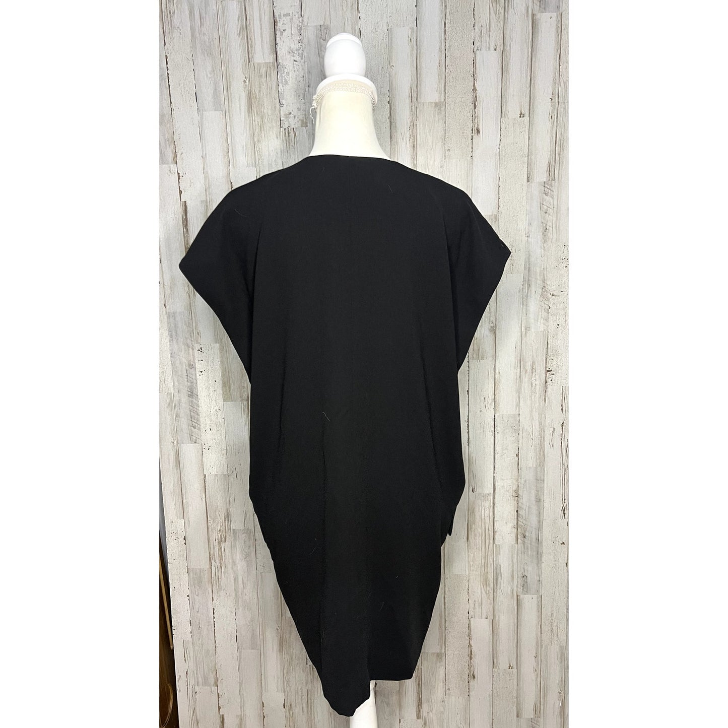 Banana Republic Women's Black Crepe Cocoon Tee Dress Size Small