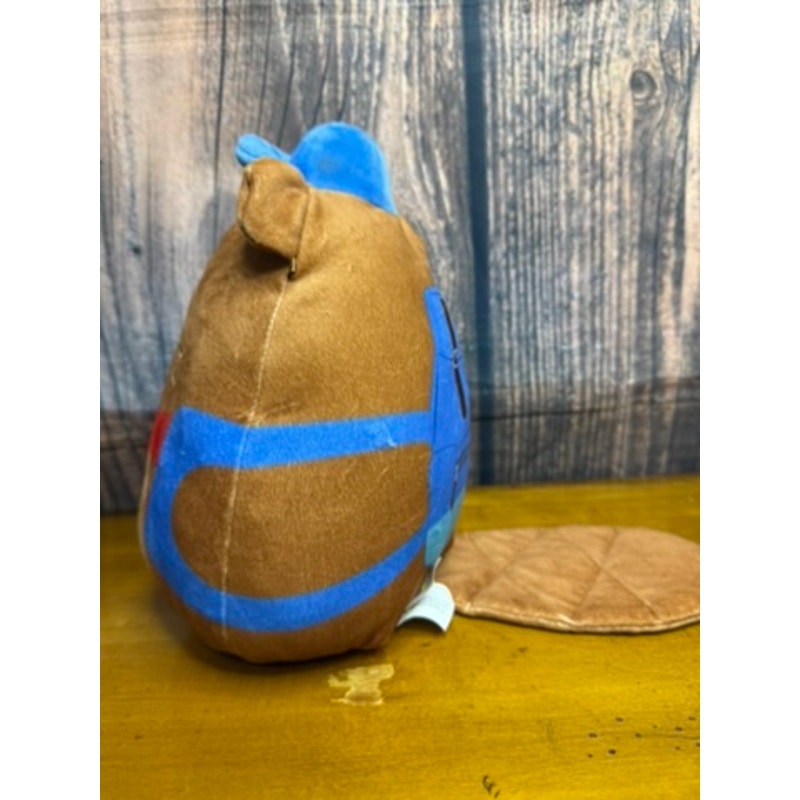 Squishmallows Chip the Beaver Plush Toy Small 8" Multicolor