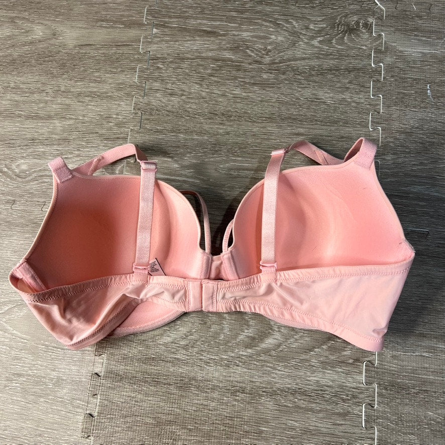 Victoria's Secret Lined Demi Bra 38D Pink Padded Underwire