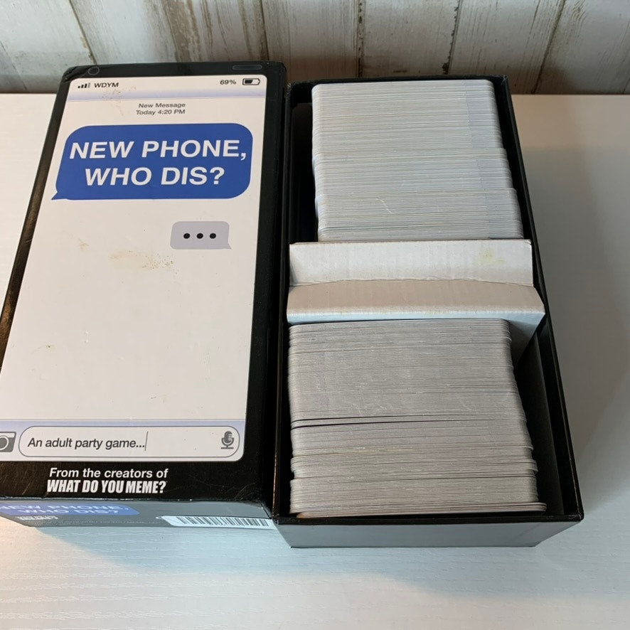 New Phone, Who Dis? Party Game 540 Cards What Do You Meme?