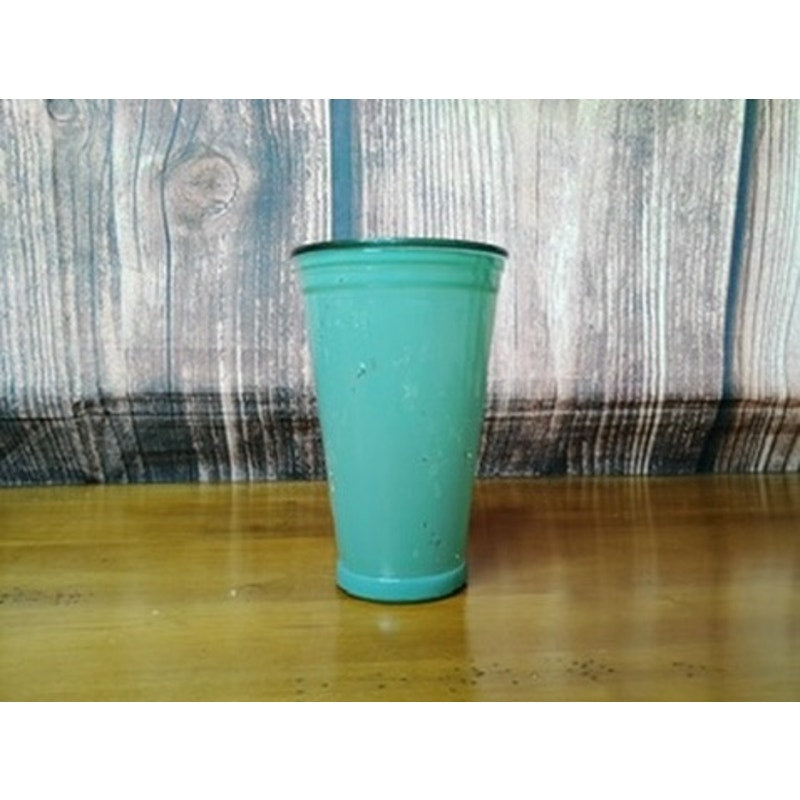 Starbucks Reusable Cold Cup Tumbler Green Embossed Siren Logo Lid