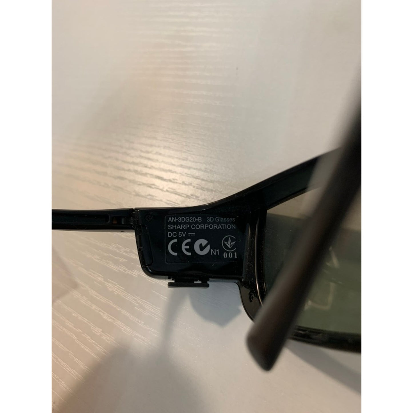 Sharp Active Shutter 3D Glasses Rechargeable For Aquos 3D TV