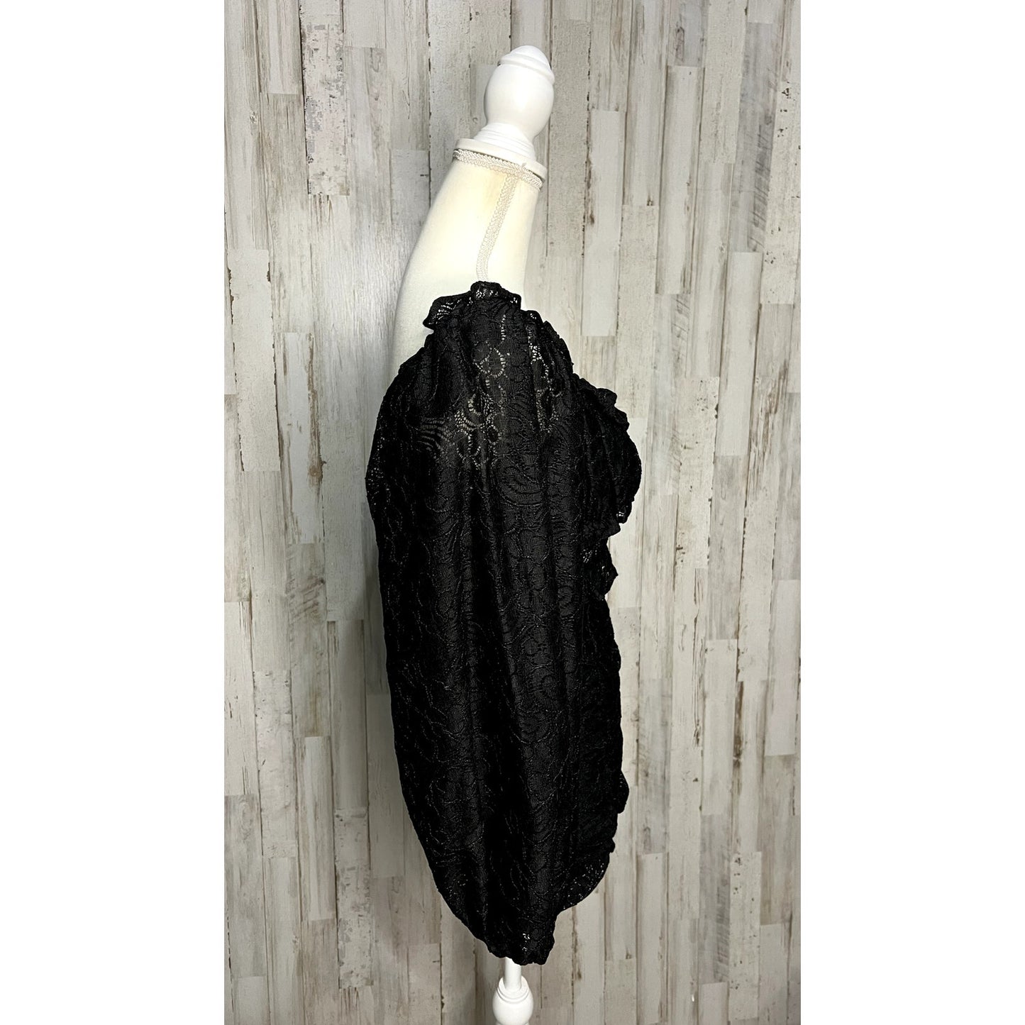 NWT ASTR the Label Women's Black Lace Mini Dress Size XS Party Cocktail