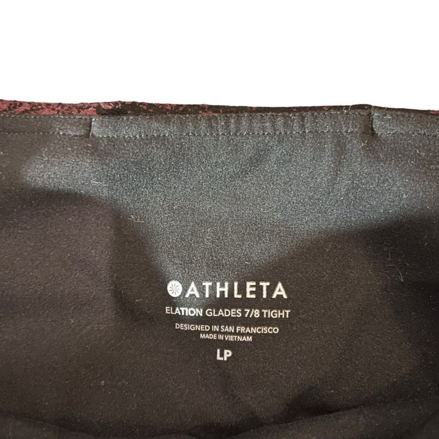 Women's Athleta Elation Glades 7/8 Tight Size Large