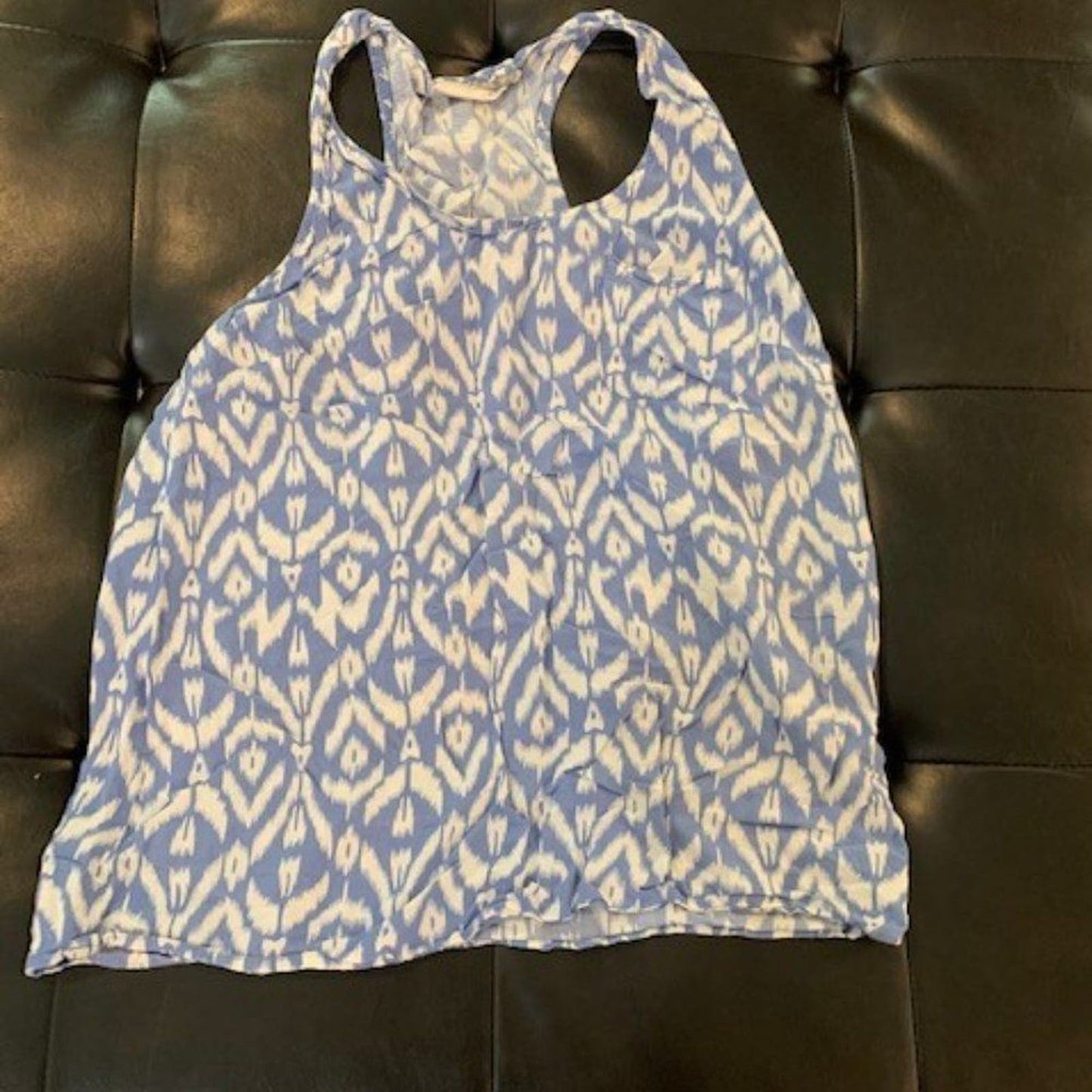 Kenar blue sleeveless tank blouse M