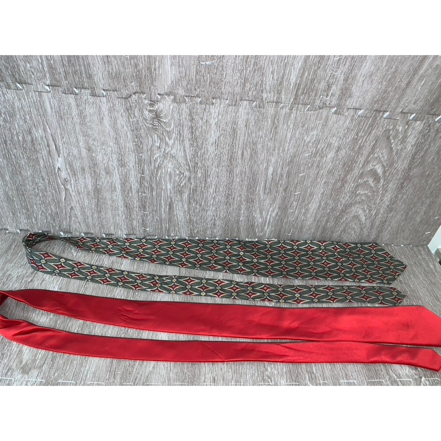 Geoffrey Beene Men's Multicolor Tie Set of 5 Classic Length