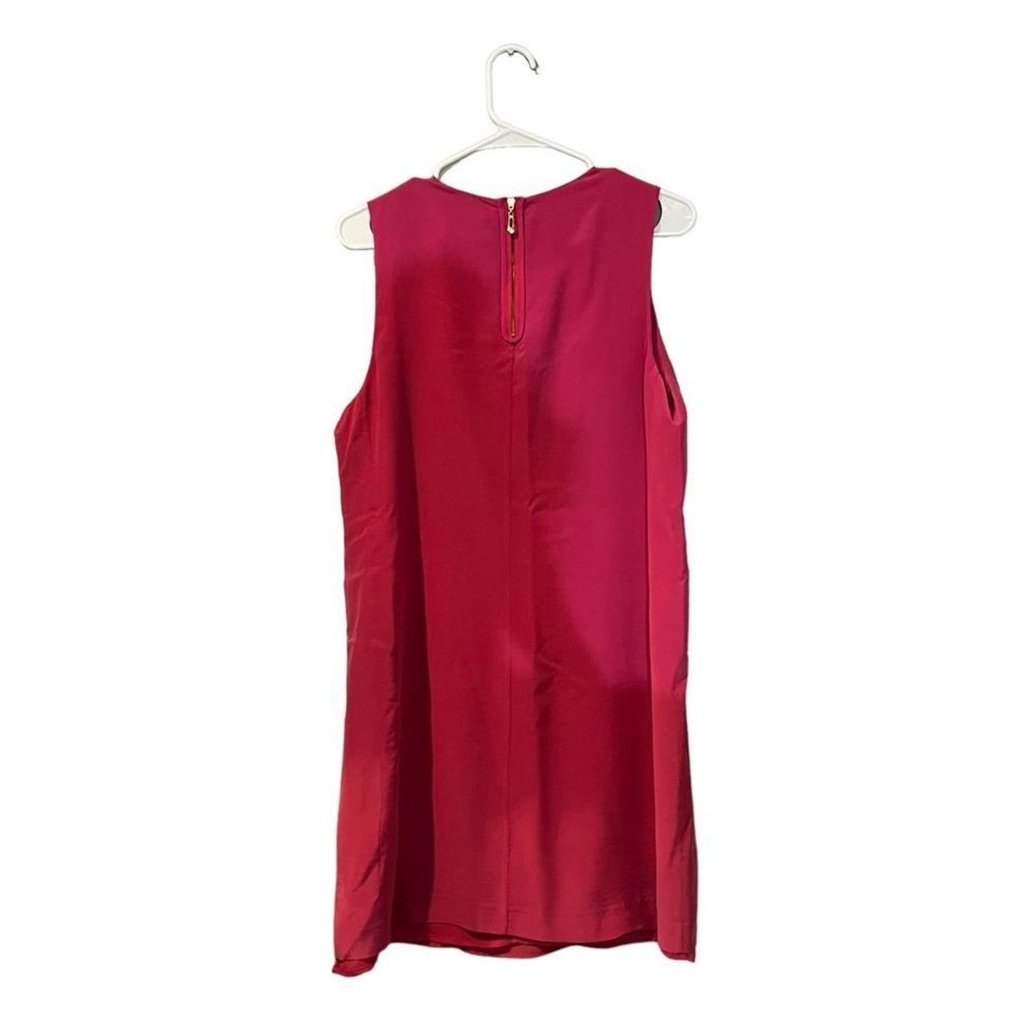 Cynthia Rowley 100% Silk Pink Sleeveless Dress Size 12