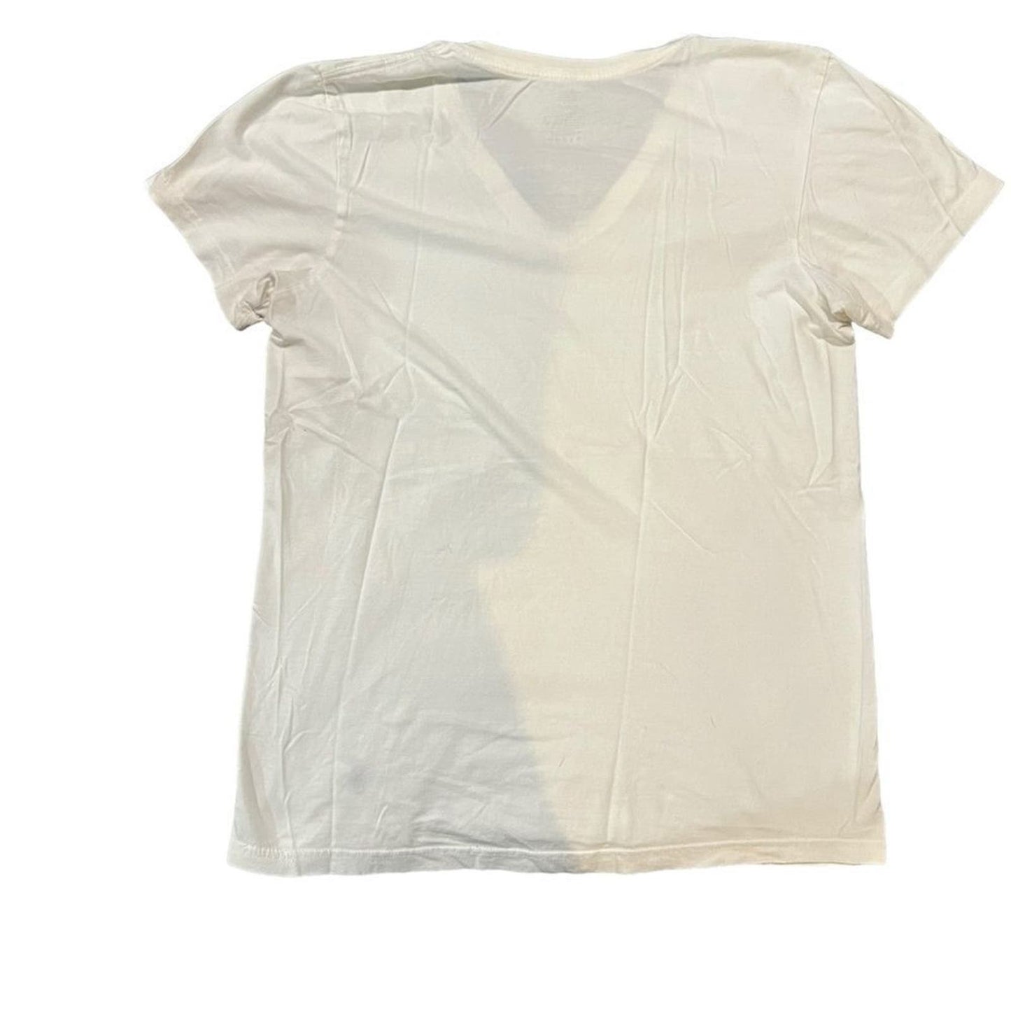 Polo Ralph Lauren Small White V-Neck Short Sleeve T-Shirt/Undershirt