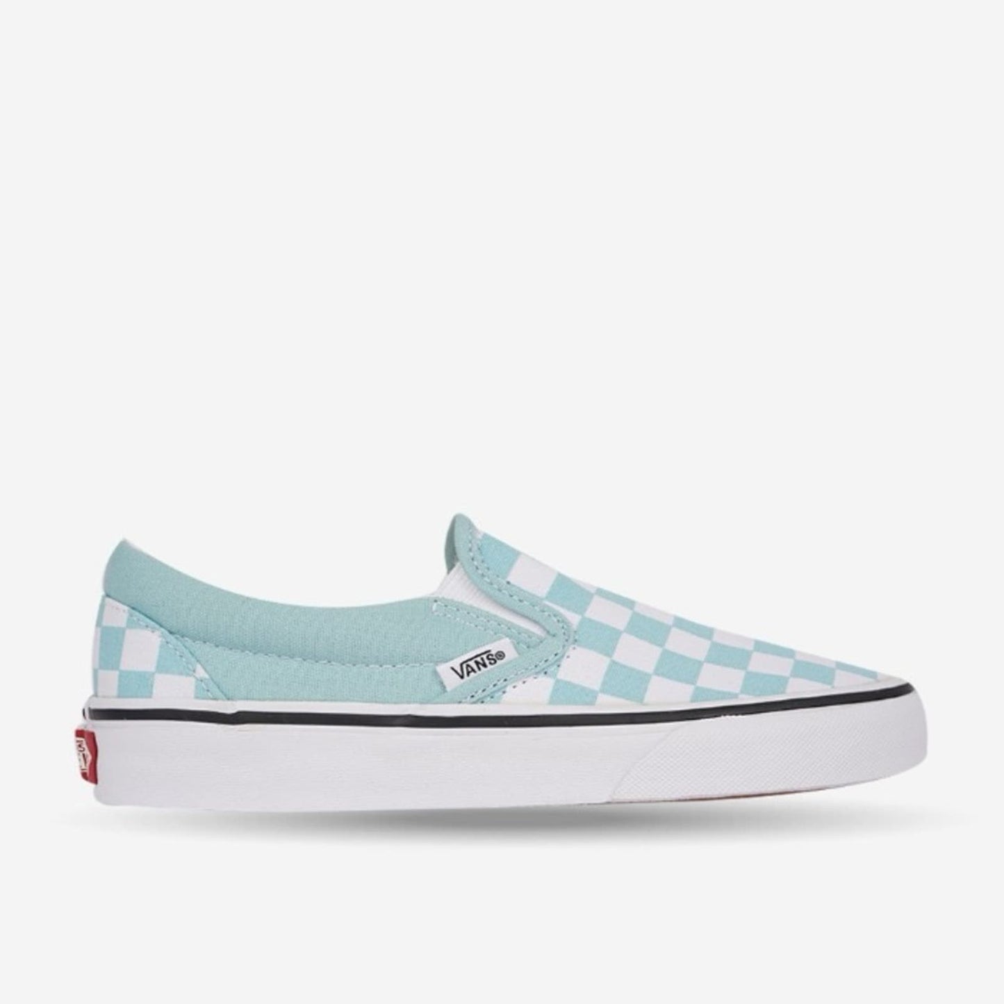 Kids Kids Classic Slip-On Checkerboard - Canal Blue / White - Kids Size 1.0