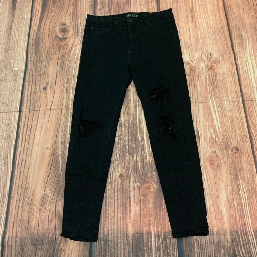 Wild Fable Jeans Womens Size 12 Black High Rise Skinny
