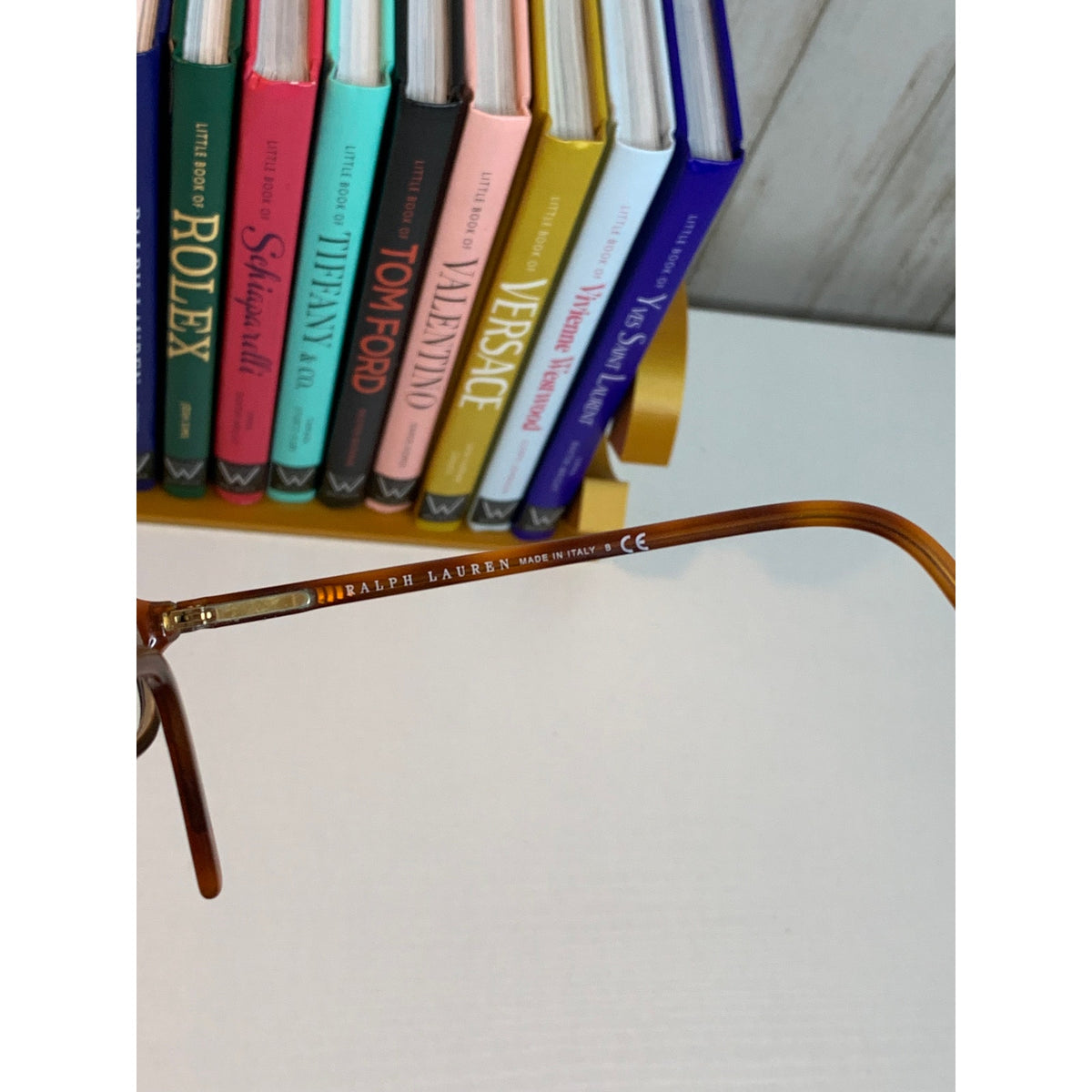 Ralph Lauren Prescription RL6017 5030 Eyeglass Frames Black Orange 51-16 135