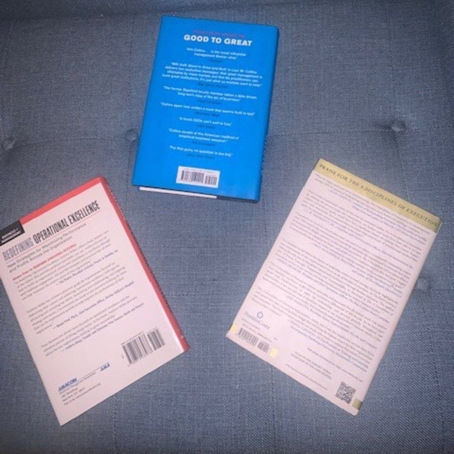 Set 3 Leadership/Success books for business