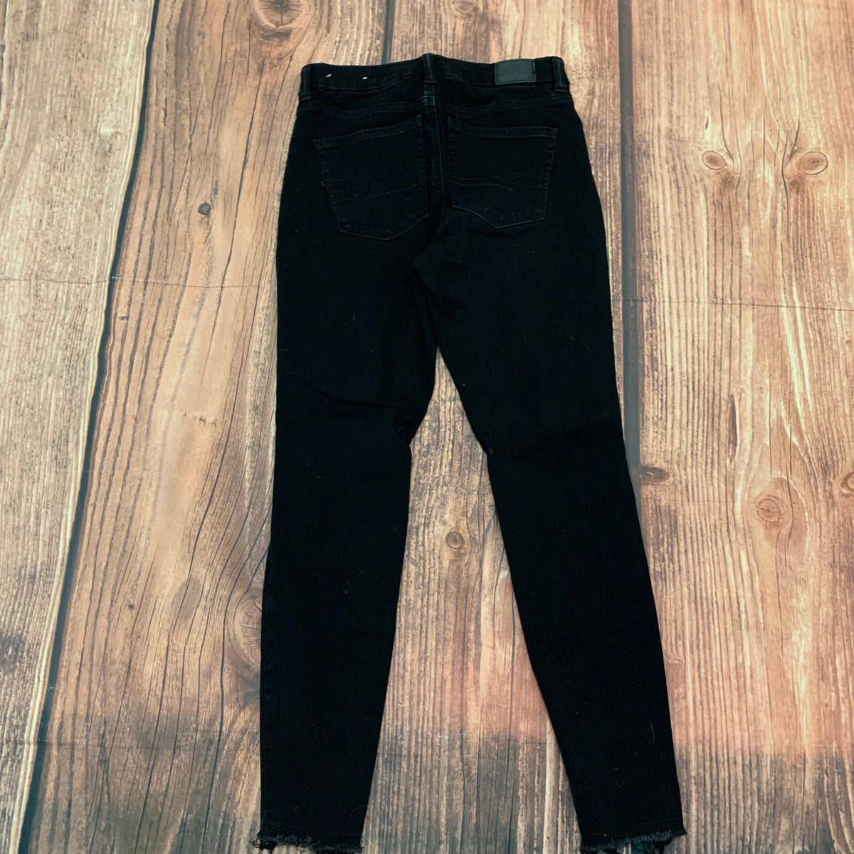 American Eagle The Dream Jean Womens Size 4 Black Skinny