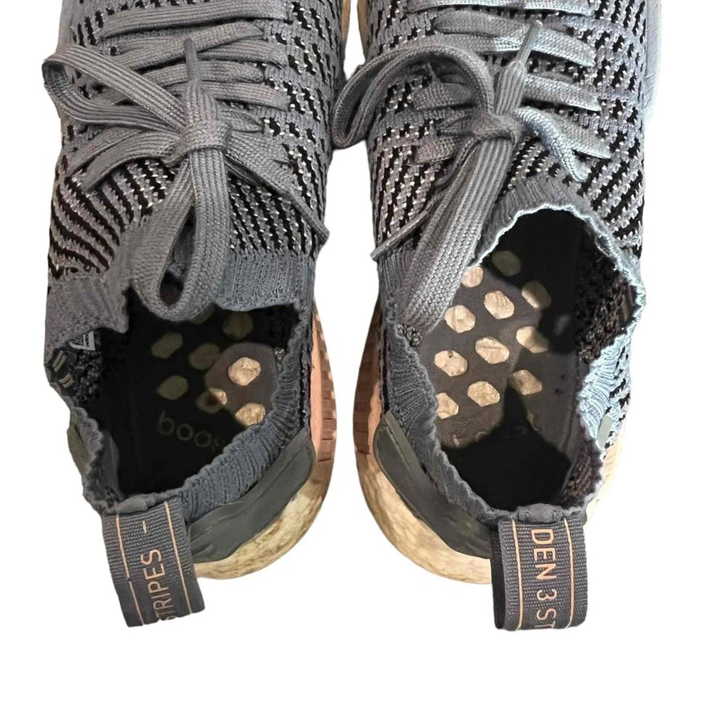 adidas NMD R1 STLT Womens Sneakers Gray Black Size 9.5 Athletic Walking
