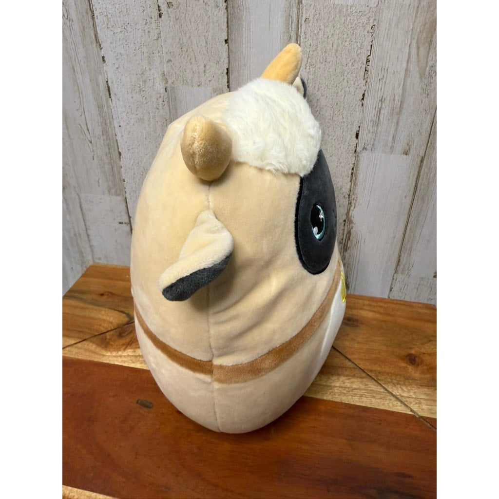Squishmallows 8" Boyer The Billy Goat Plush Toy with Bell Collar Brown