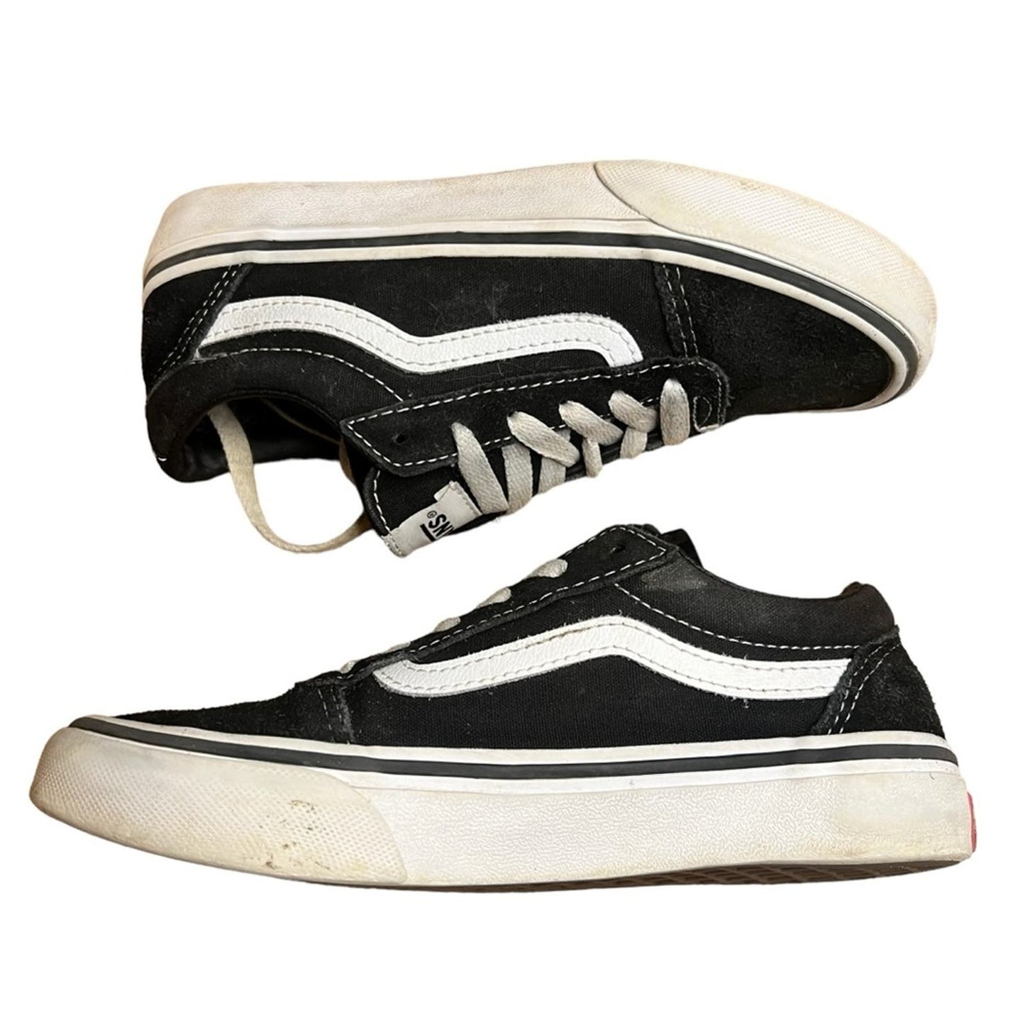 Vans Anaheim Old Skool 36 Dx Trainers - Black/True White - Kids Size 2.0