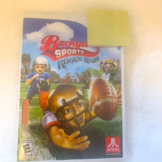 Nintendo Wii game Backyard Sports Rookie Rush