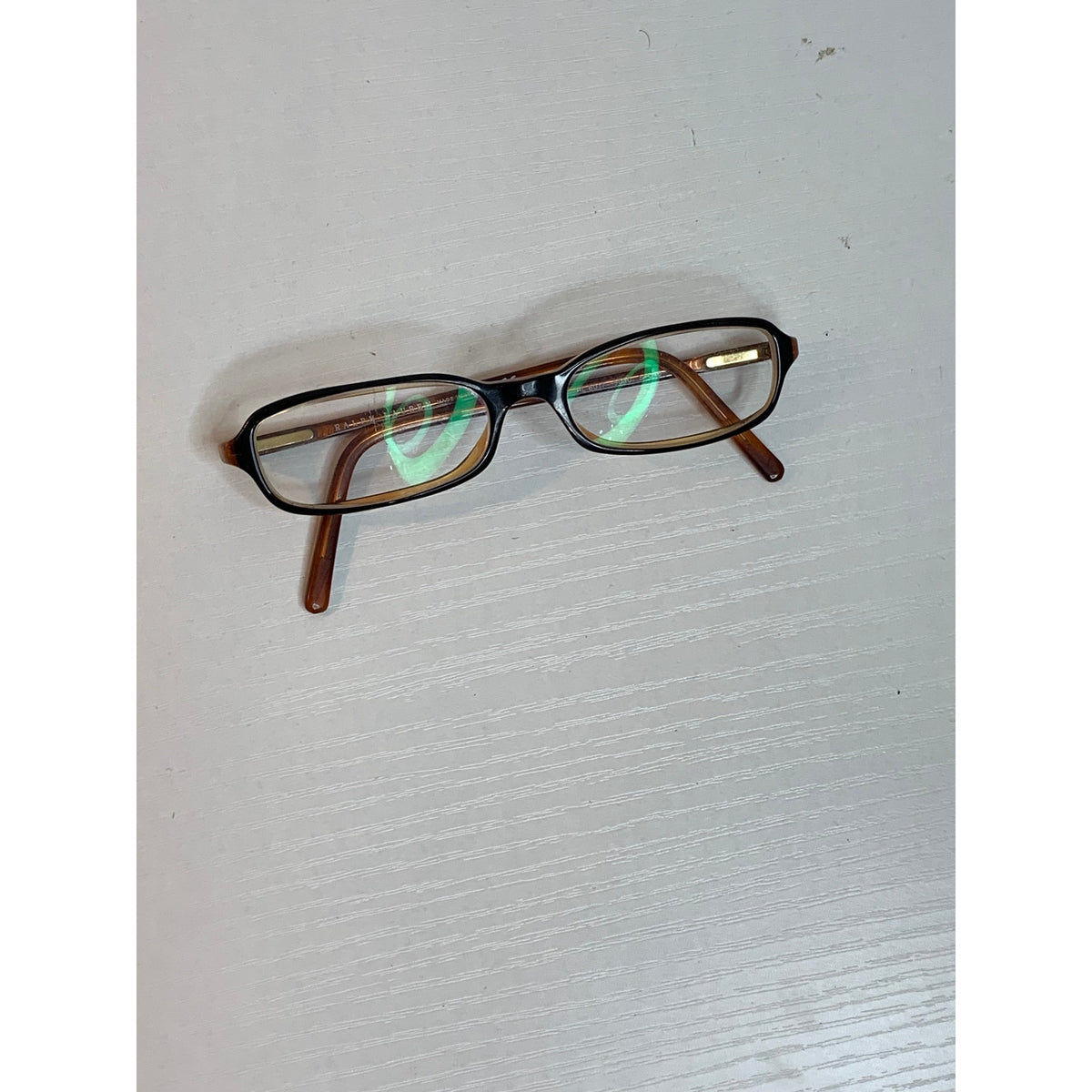 Ralph Lauren Prescription RL6017 5030 Eyeglass Frames Black Orange 51-16 135