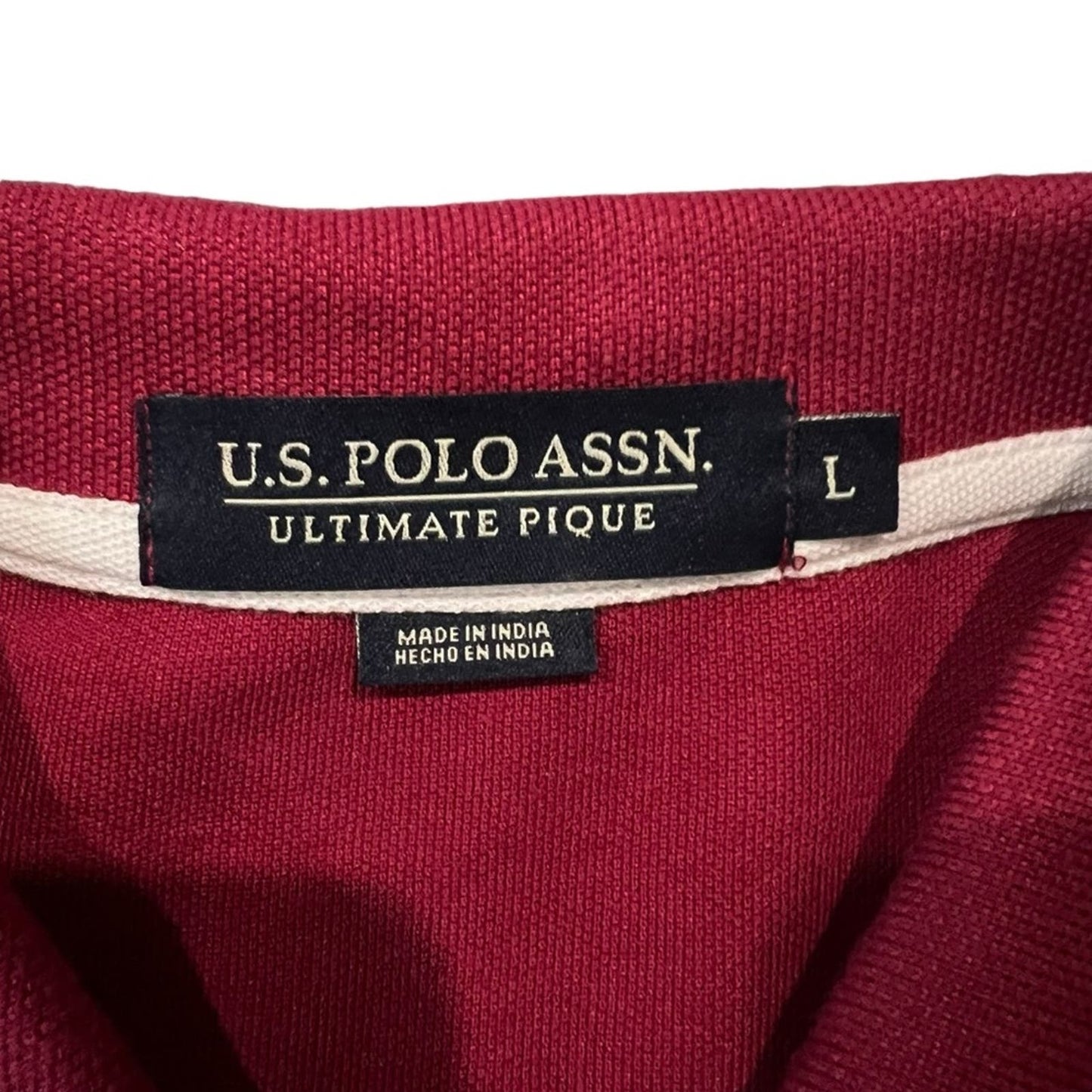 U.S Polo Assn. Men's Ultimate Pique Polo Size Large