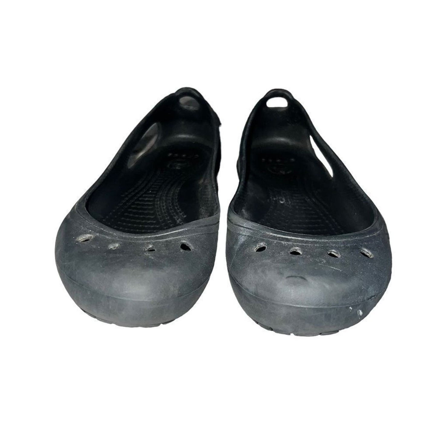 Women's Kadee Flats in Black by Crocs Size 6