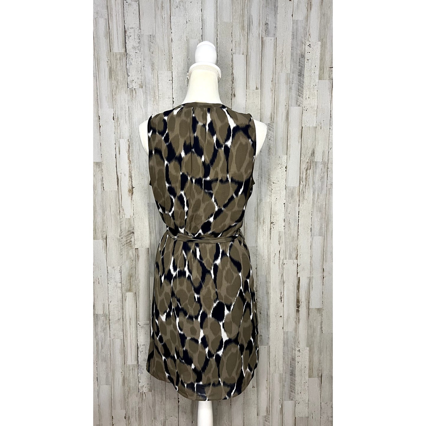 Banana Republic Women's Sleeveless Animal Print Dress Size 6