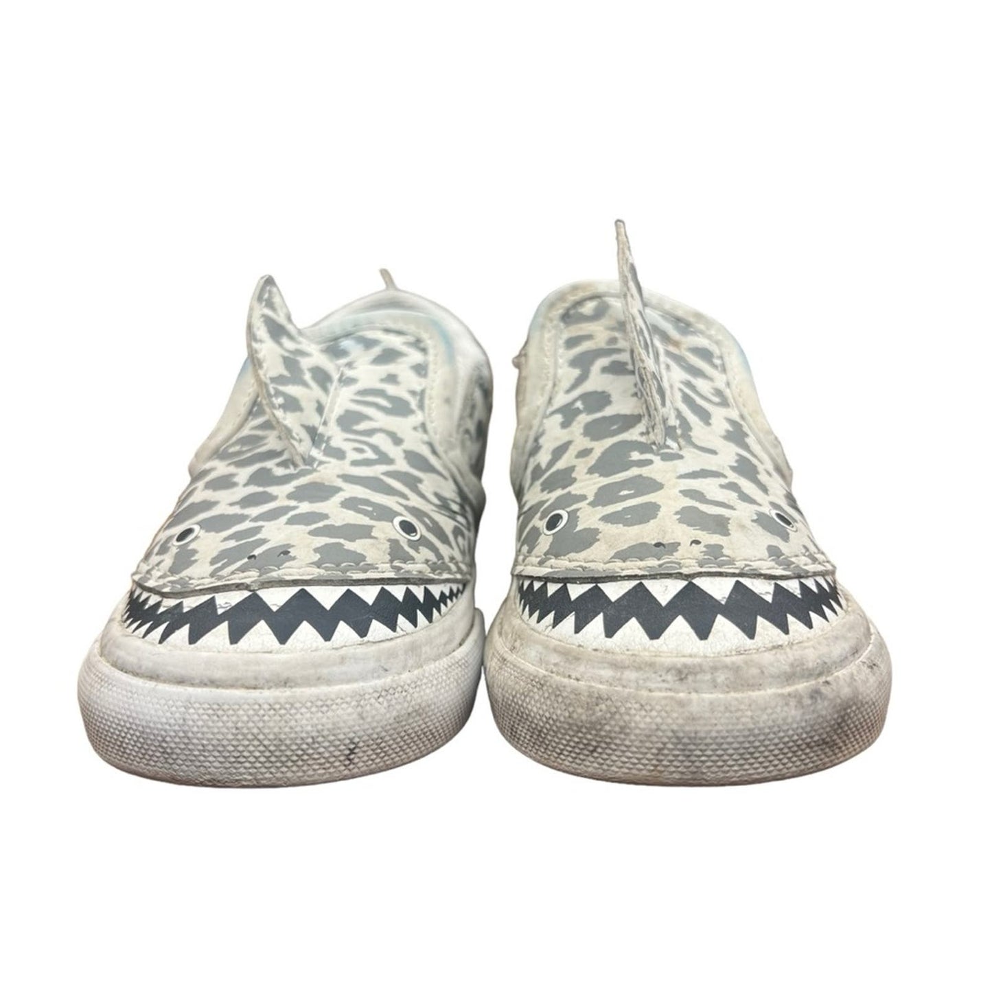 Vans Authentic Slip-On Toddler 'Leopard Shark Sneakers - Toddler Size 7.5