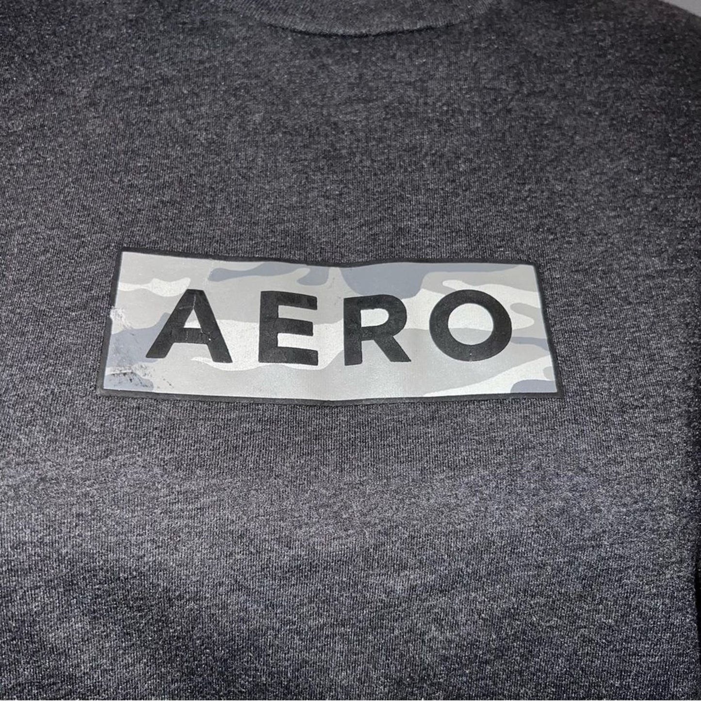 Camo Aero Box Logo Graphic Tee