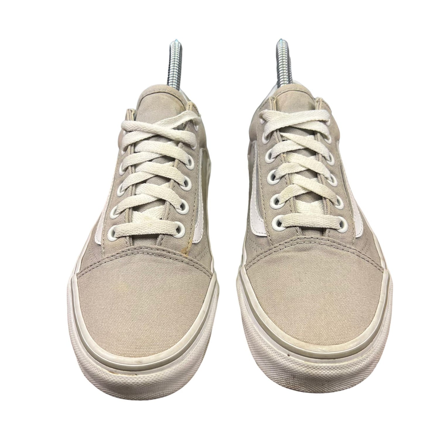 VANS Old Skool Beige Low-Top Lace-Up Unisex Sneakers Men's 5.0 / Women's 6.5