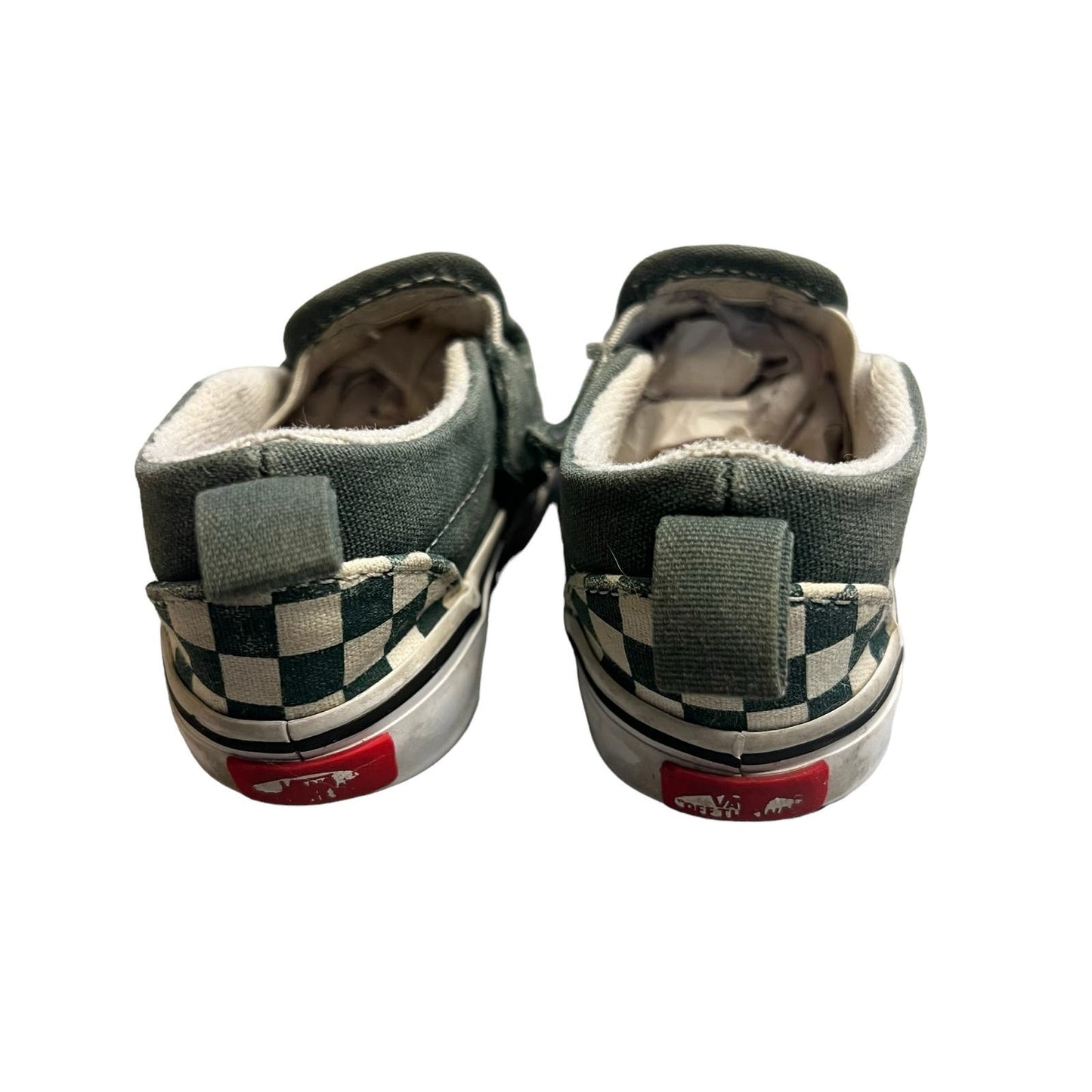 Vans Slip-On V (Color Theory) Checkerboard Mountain View Toddler Size 5.0