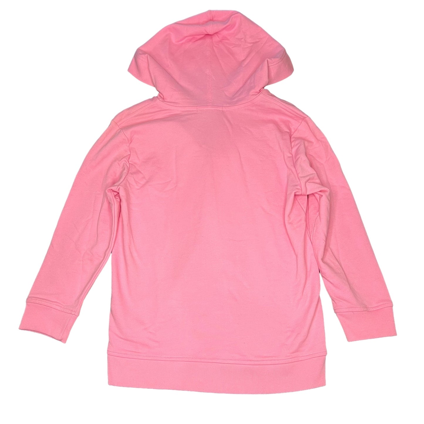 Lauren Ralph Lauren Women's Small Pink Hooded V-Neck Pullover Sweatshirt