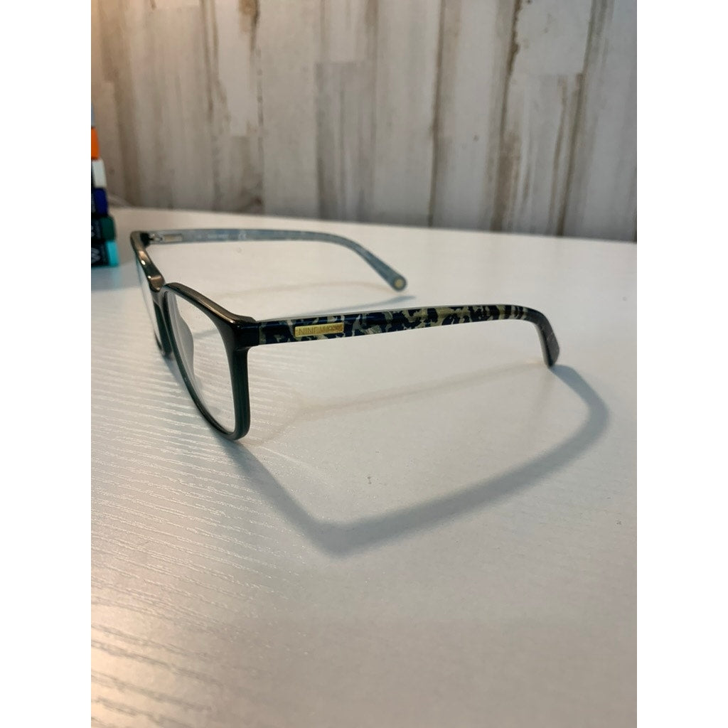 Nine West Eyeglass Frame Women Green Tortoiseshell 54-19-135
