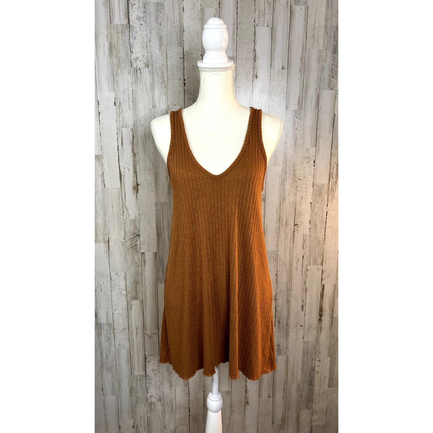 Free People FP Beach Women's Small Endless Summer Brown Casual Sleeveless Top