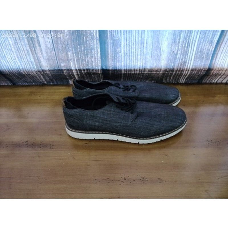 TOMS Navi Oxford Men's Lace-Up Shoes Dark Gray Casual 11.5
