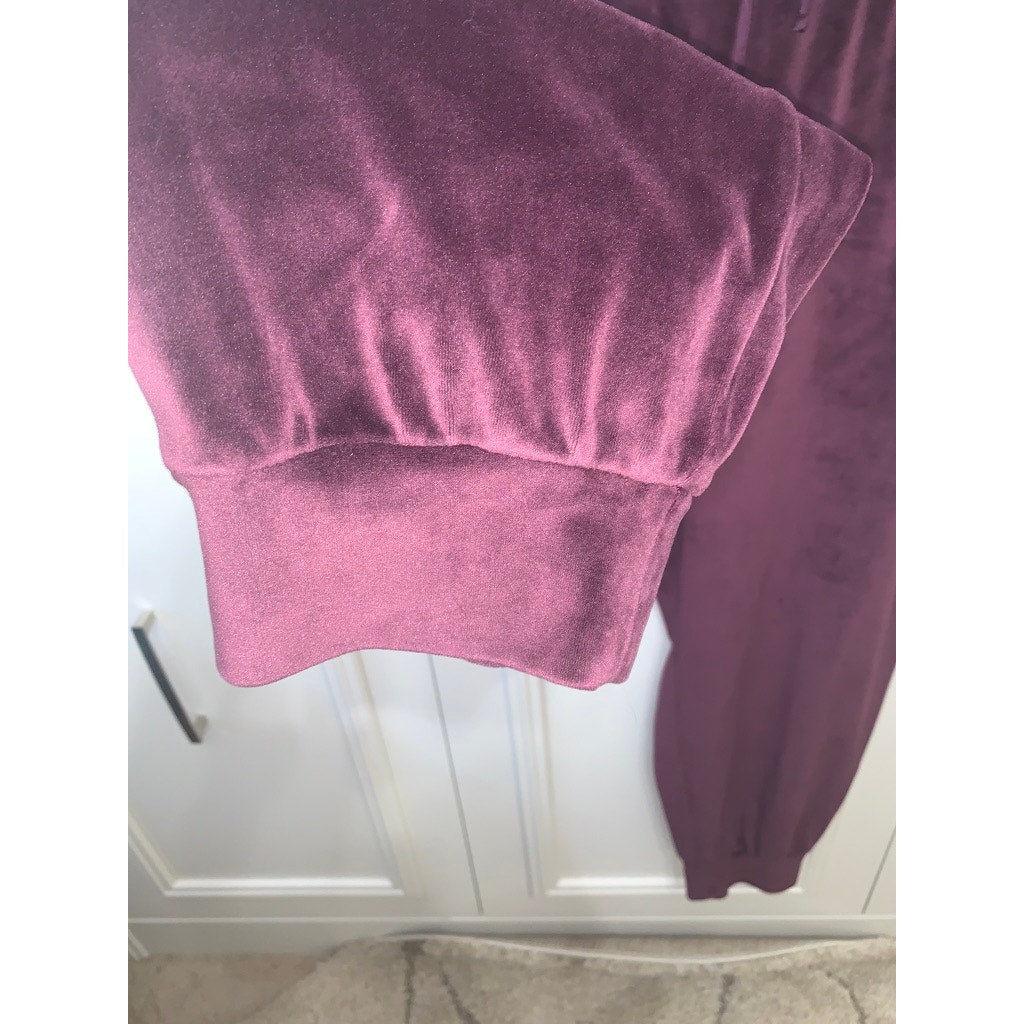 Victoria's Secret Women's XL Purple Velour Jogger Pants Casual