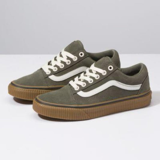 Vans Old Skool Embossed Forest Night/Gum Skate Shoes Men's 6.5 / Women's 8.0