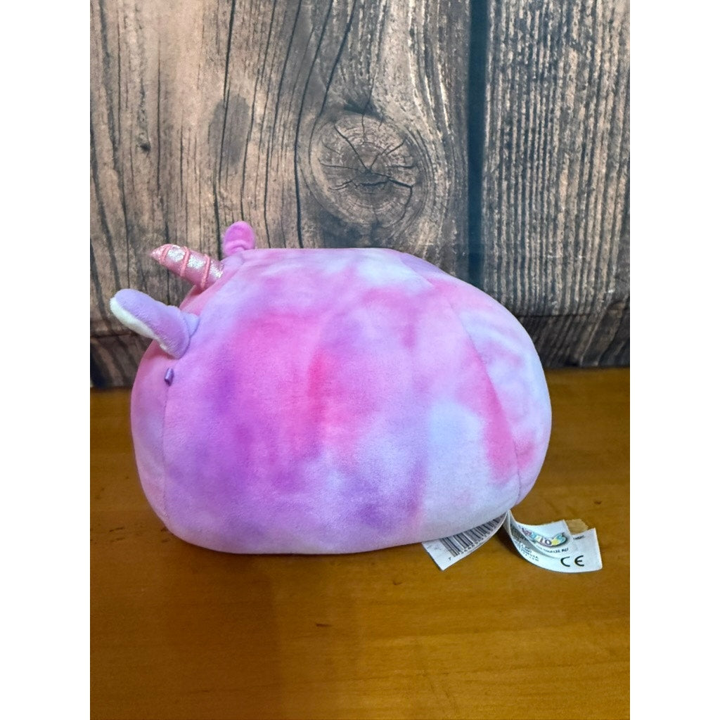 Squishmallows 8" Mini Stackable Lola Tie-Dye Unicorn Plush Toy