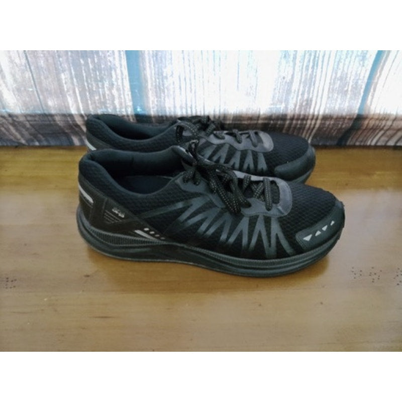SAS Shoes Mission One Womens Walking Sneakers Black Gray Lace Up Athletic 11.5