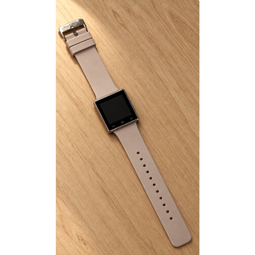 iTouch Air Smartwatch ITA33601 Rose Gold Blush Pink Band Womens Watch Not Tested
