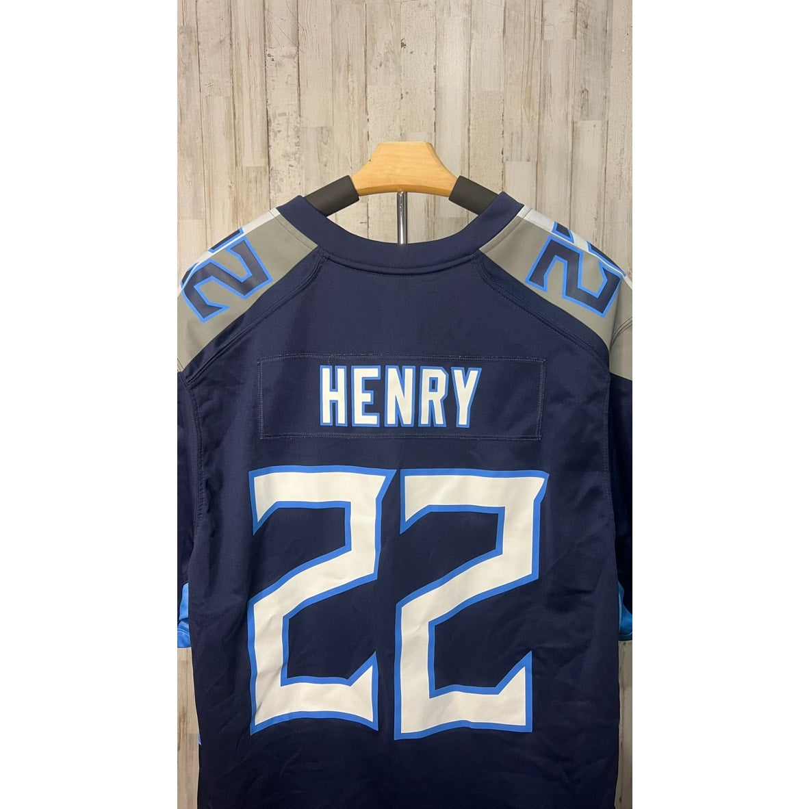 Nike NFL Tennessee Titans Derrick Henry #22 Men's XL Navy Blue Jersey