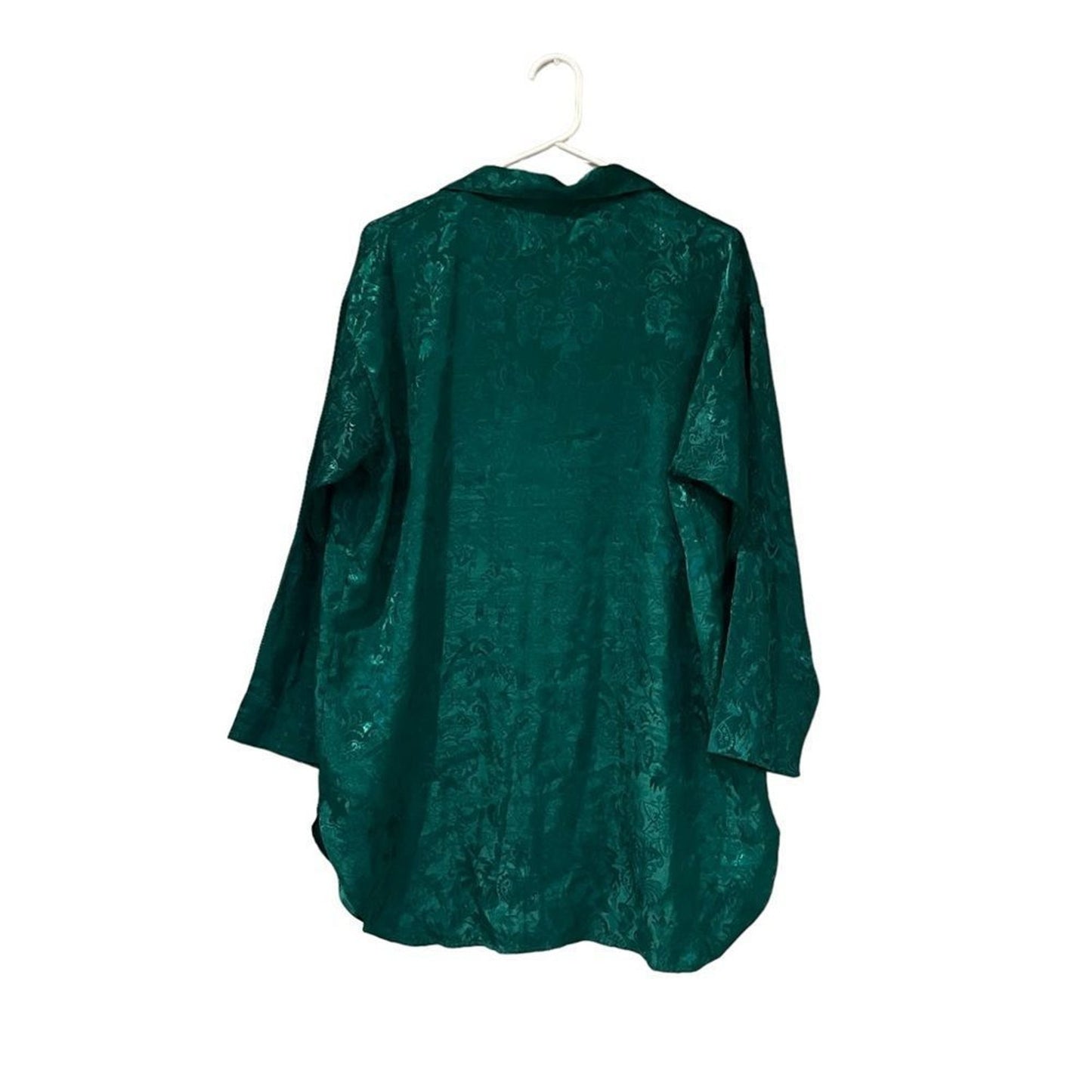 Vintage Victoria's Secret Gold Label Sleepshirt Womens Petite Small Green