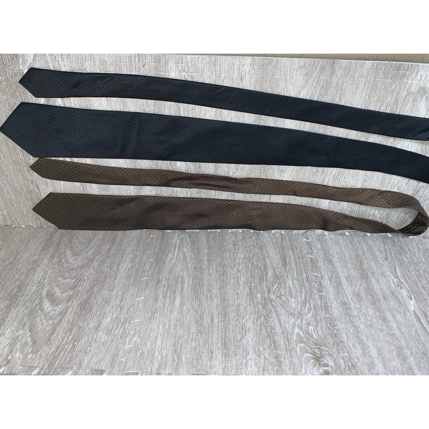Stafford Set of 4 Men's Designer Ties Geometric Pattern Multicolor