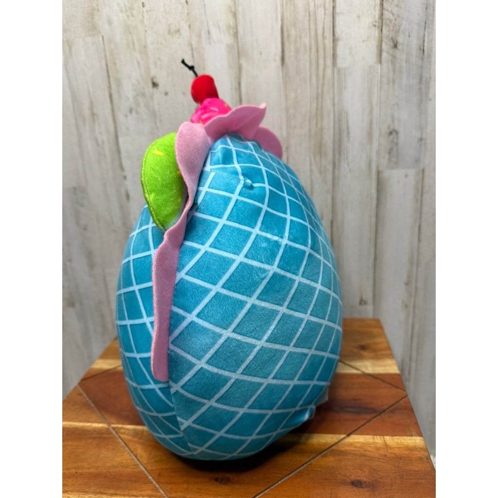 Squishmallows Bertie Ice Cream Taco Waffle 12" Plush Toy Multicolor