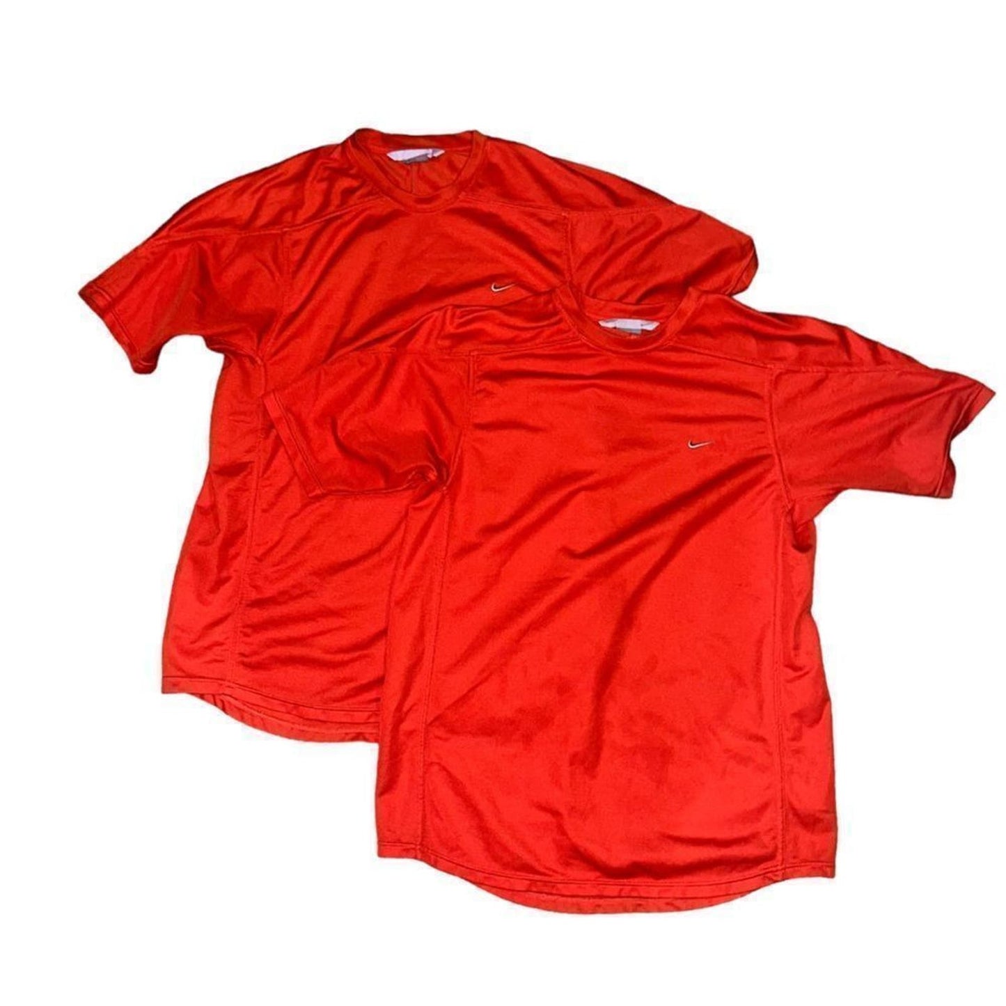 Set of 2 Men's Large Orange Nike Shirts