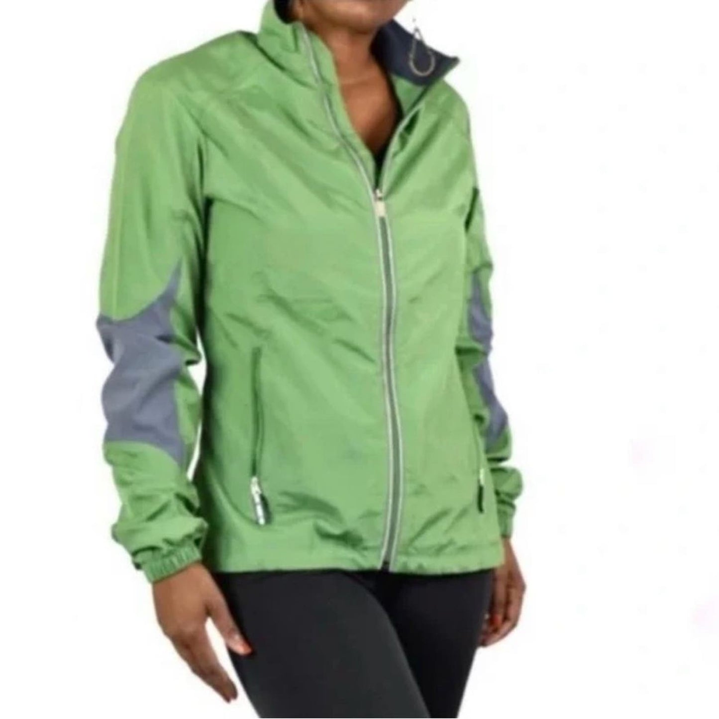 Alo Yoga Jacket Women’s Medium Green Windbreaker Size Medium