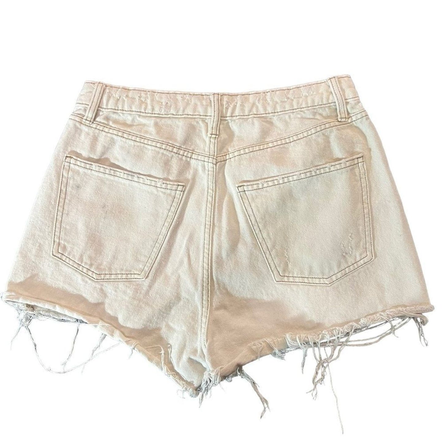 Wild Fable Highest Rise Distressed Button fly Cutoff Shorts Size 8