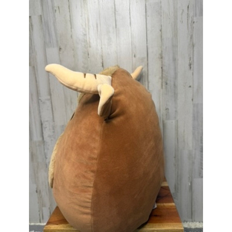 Squishmallows Marshal Highland Cow Plush Toy Medium 20" Brown