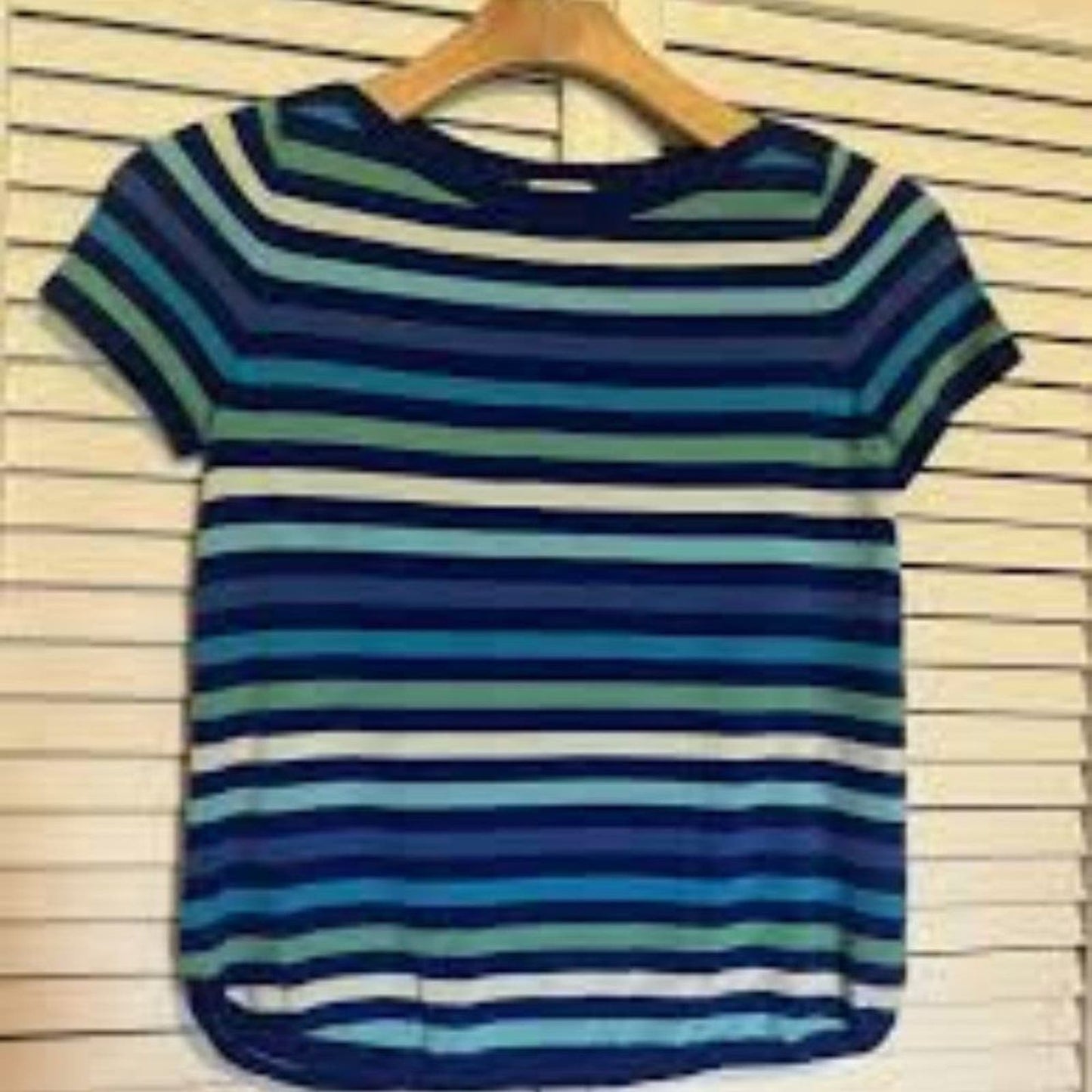 TALBOTS Women’s Size Large Striped Sweater Blouse