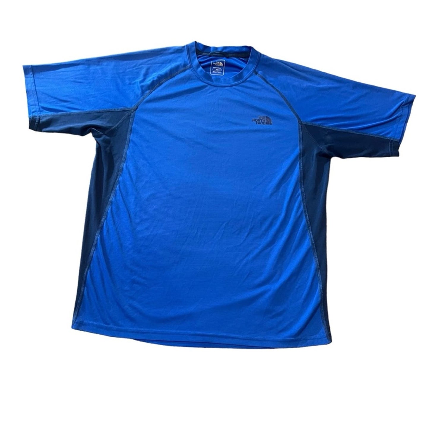 The North Face Men's Blue Short Sleeve Athletic T-Shirt Size Medium