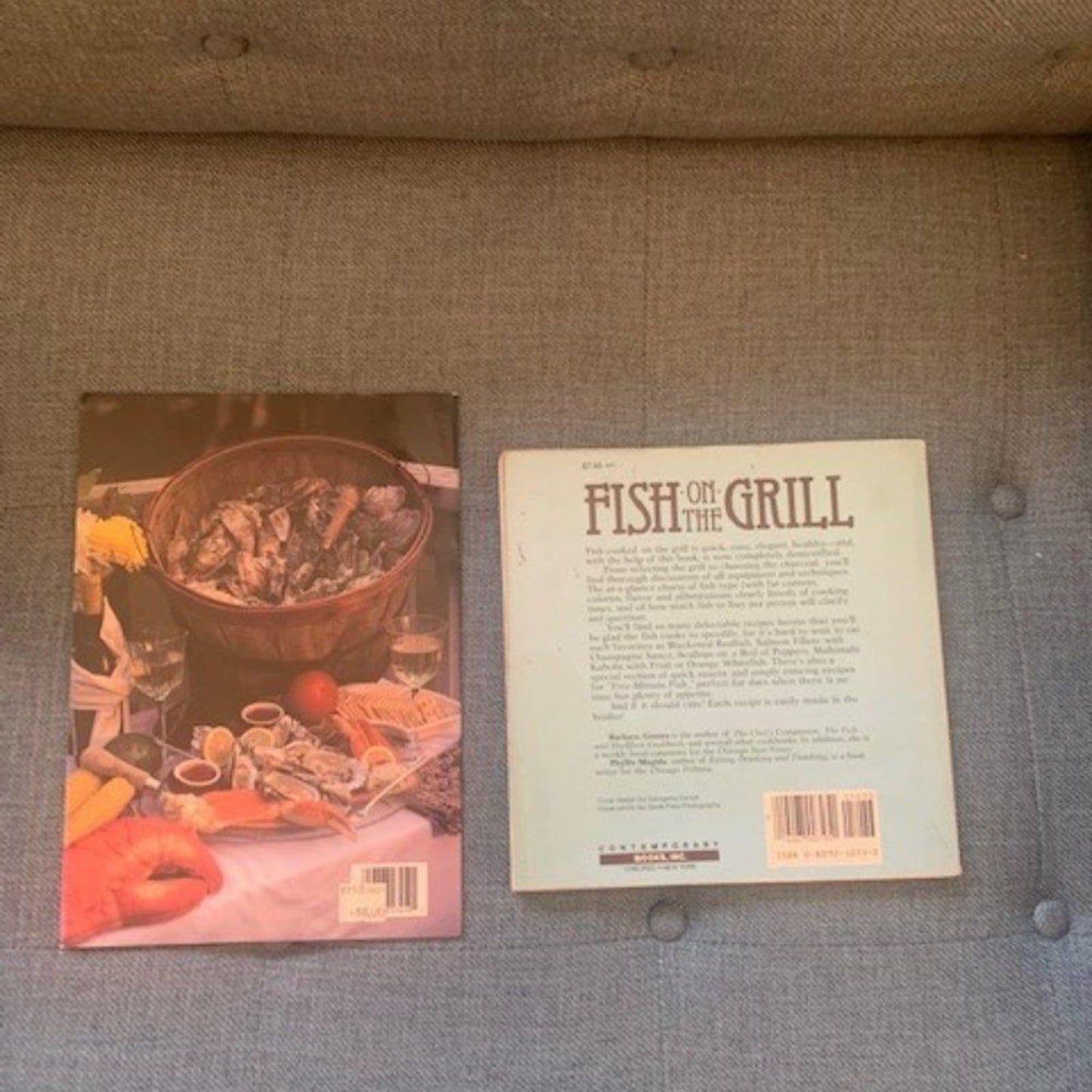 Set 2 Cookbooks Hilton Head/Fish on the Grill