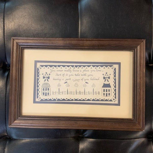 "A Place You Love" frame/ decor  EUC